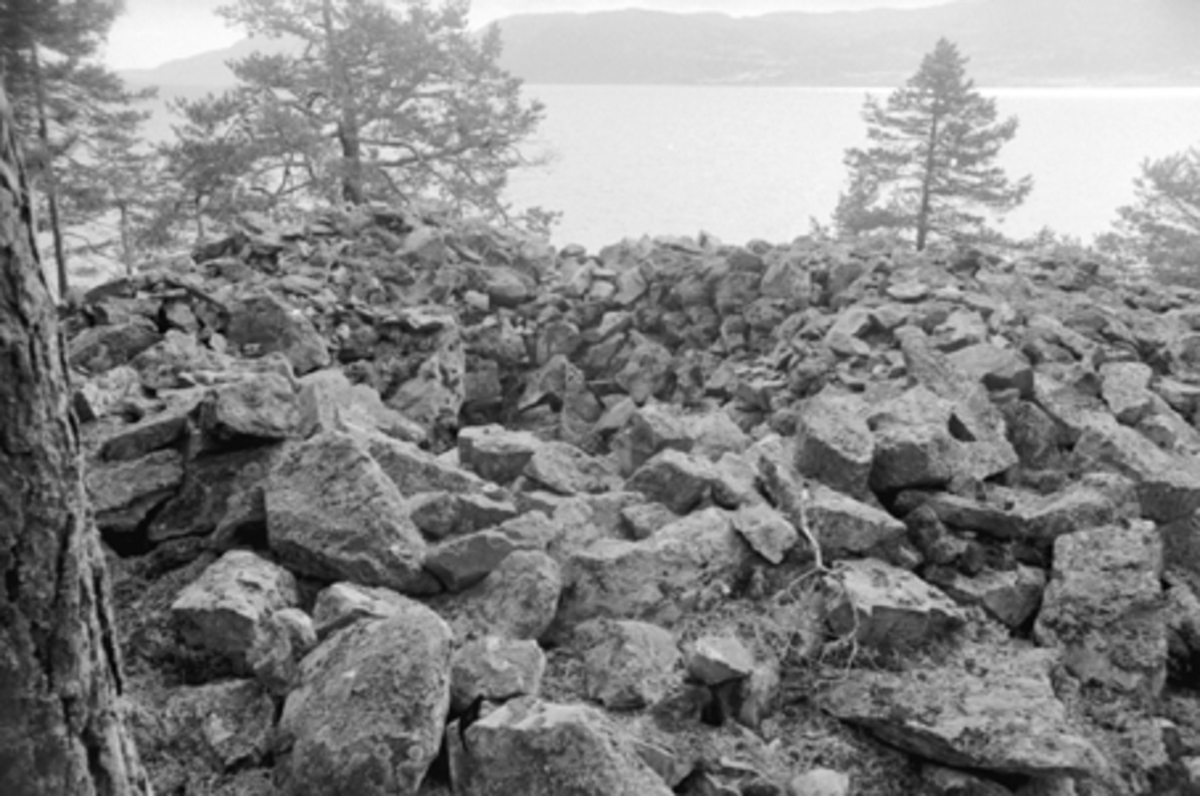 Anno Domkirkeodden, FORTIDSMINNE, FORNMINNE, GRAVRØYS, TANGEN