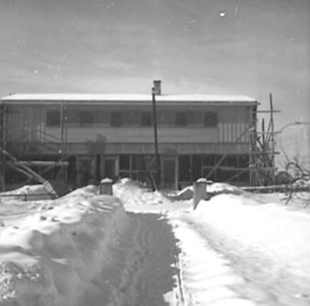 Anno Domkirkeodden, BYGGING AV BOLIG, THUNE, SKOLEGATA 12, VINTER