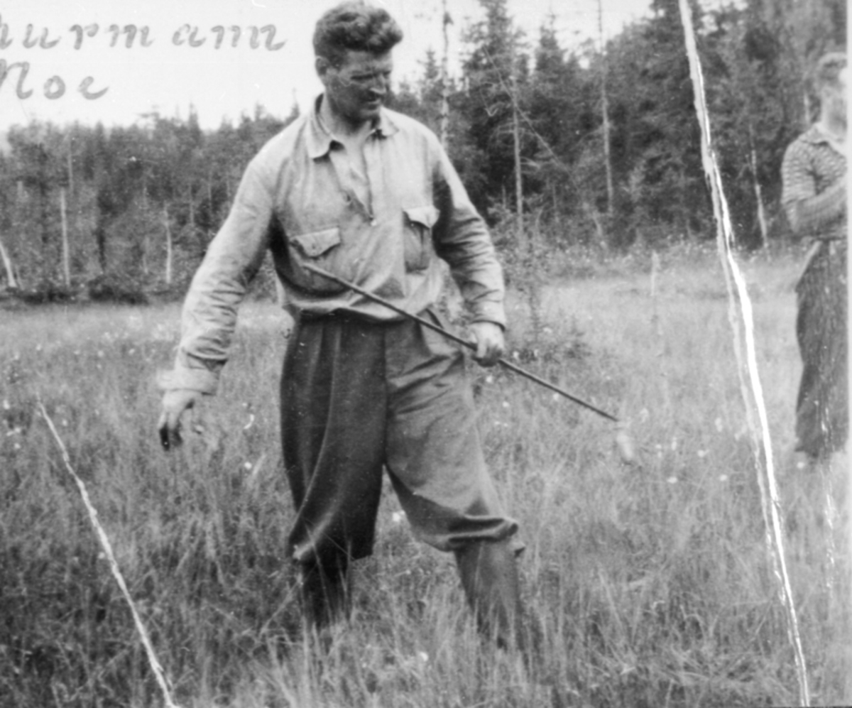 Anno Domkirkeodden, PORTRETT: GRØFTEKONSULENT FRA LANDBRUKSDEPARTEMANGET PER THURMANN MOE, ROMEDAL ALLMENNING,