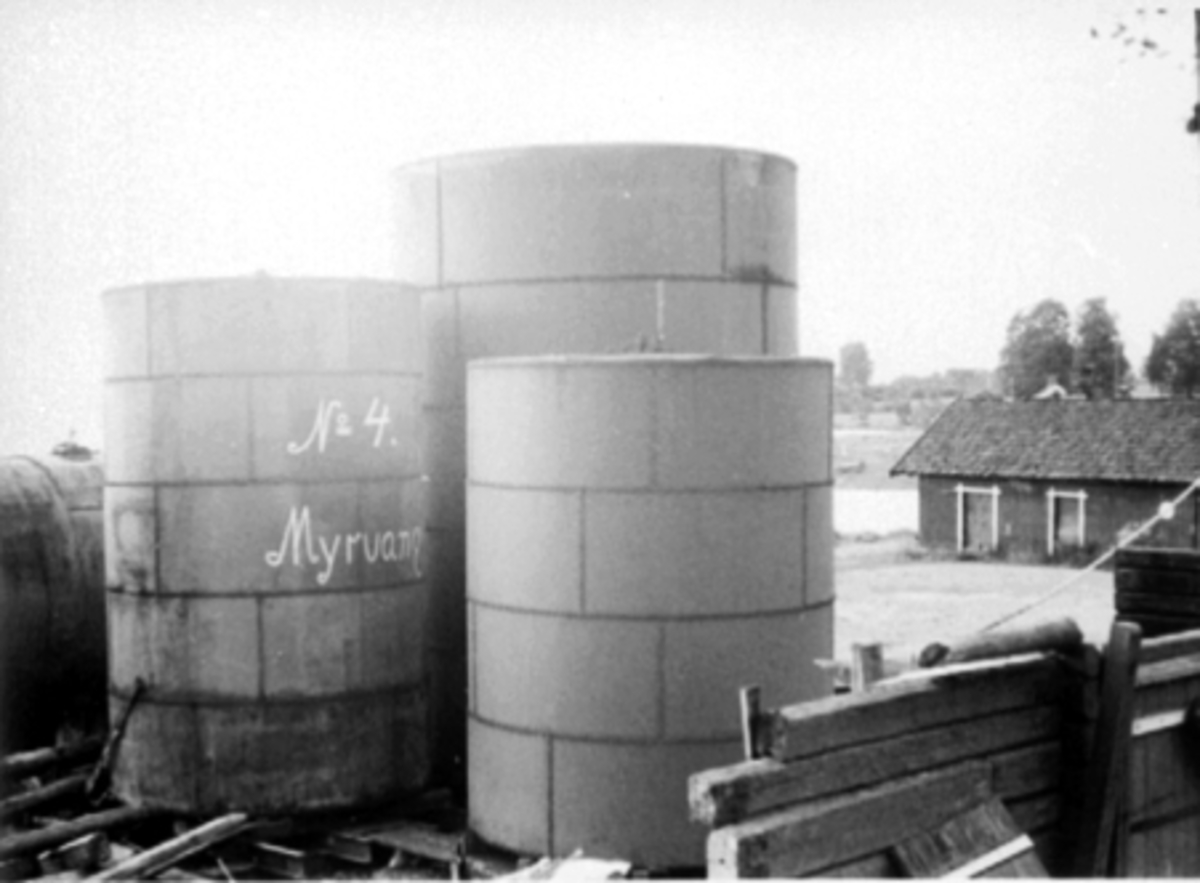 Anno Domkirkeodden, ATLUNGSTAD BRENNERI, RIVING AV DET GAMLE SPRITLAGERET, SPRITTANK NR 4: MYRVANG