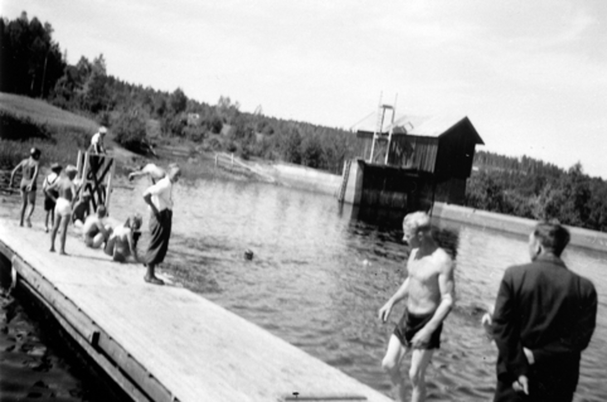 Anno Domkirkeodden, HARASETDAMMEN, BADELIV, CA. 1950