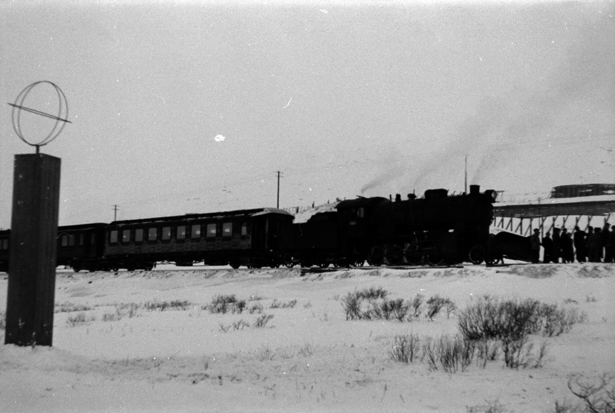 Adolf Skjegstad, NORGES STATSBANER, JERNBANE, NORDLANDSBANEN, POLARSIRKELEN, SALTFJELLET.