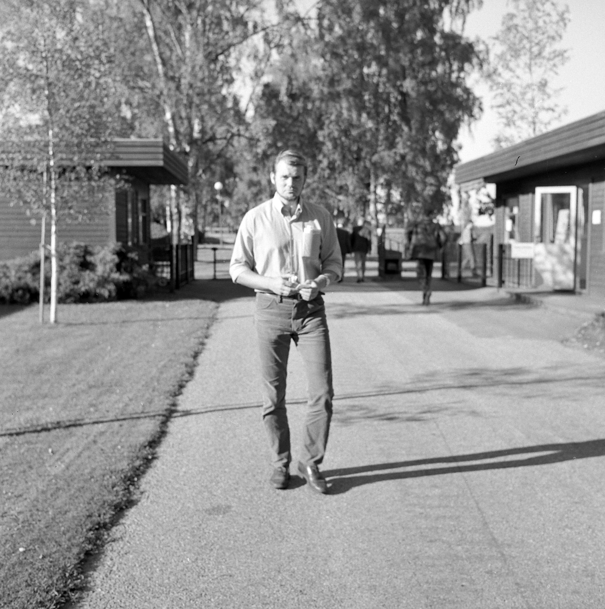 Adolf Skjegstad, Ukjent mann.