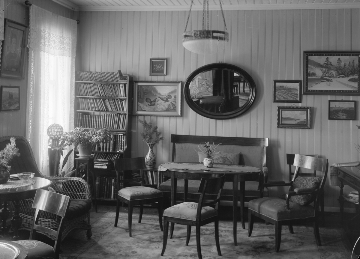 Christian Grundseth, BERGER CHRISTENSEN, INTERIØR, STUE, MØBLER, 1934