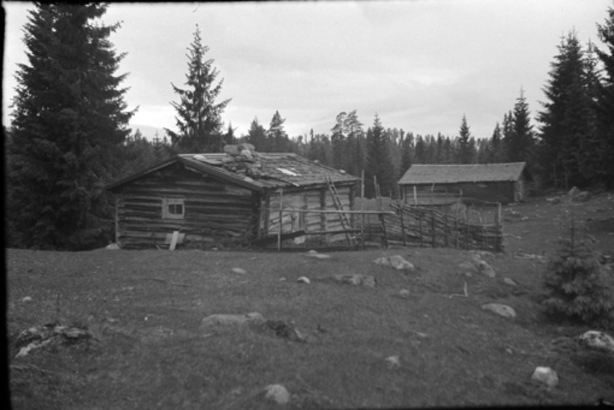 Toralv Bleken-Nilssen, MÆLUMSETRA. LILLESETRA. ROMEDAL ALLM i Stange. STØRHUS. FJØS.