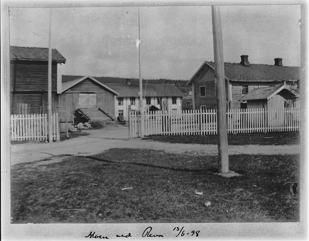 Johan Albert Steen, MOEN VED RENA.