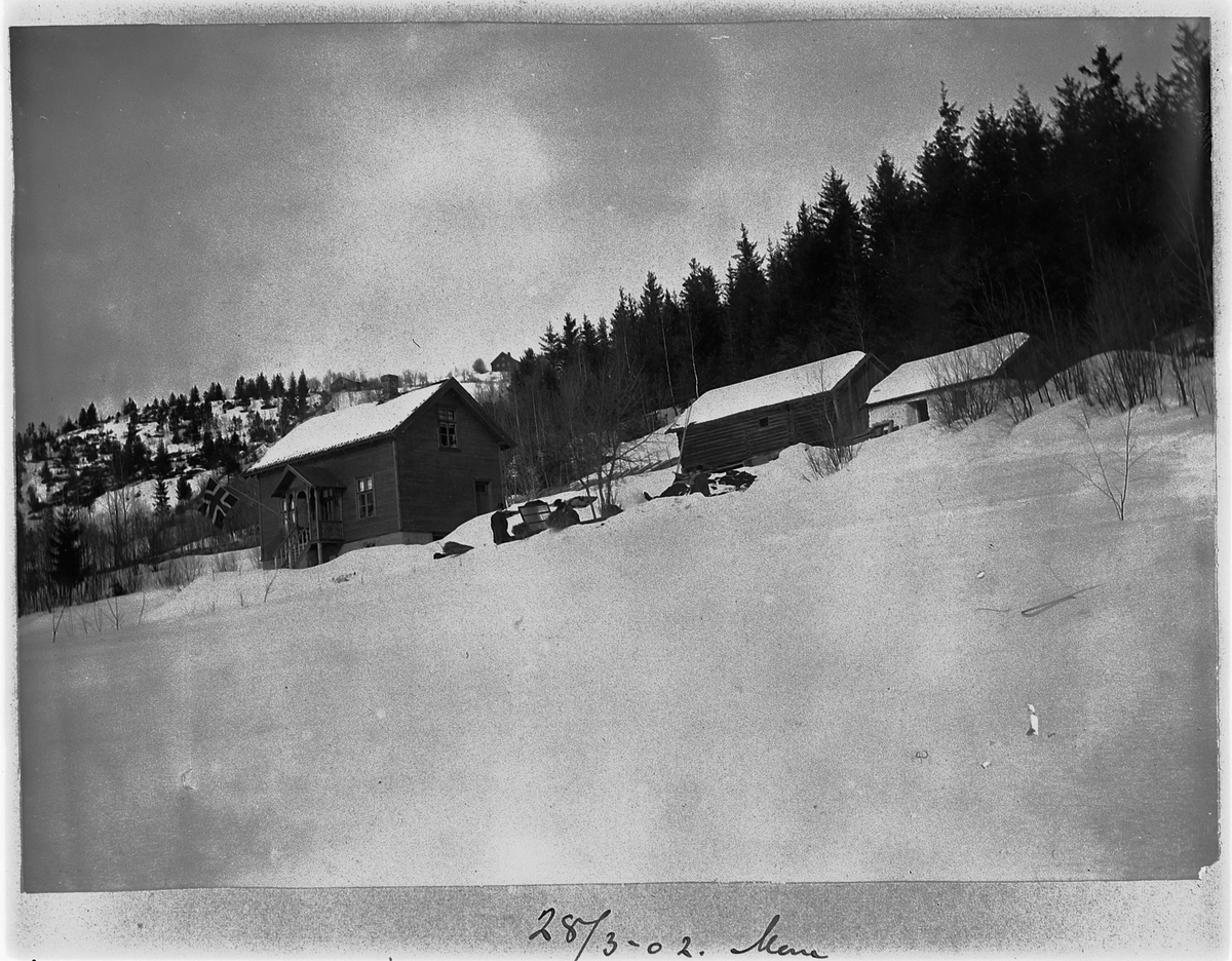 Johan Albert Steen, STENSBERG, SMÅBRUK, UKJENT STED, BRUMUNDDAL ?? 28-3-1902.