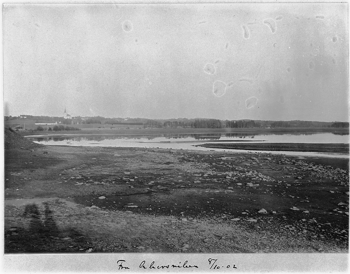 Johan Albert Steen, ÅKERSVIKA, VANG KIRKE, Hamar, LAV VANNSTAND, 8-10-1902.