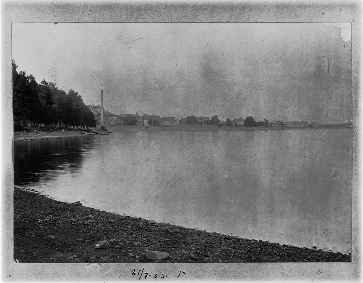Johan Albert Steen, STORHAMARSTRANDA MOT HAMAR BY. 21-7-1903.