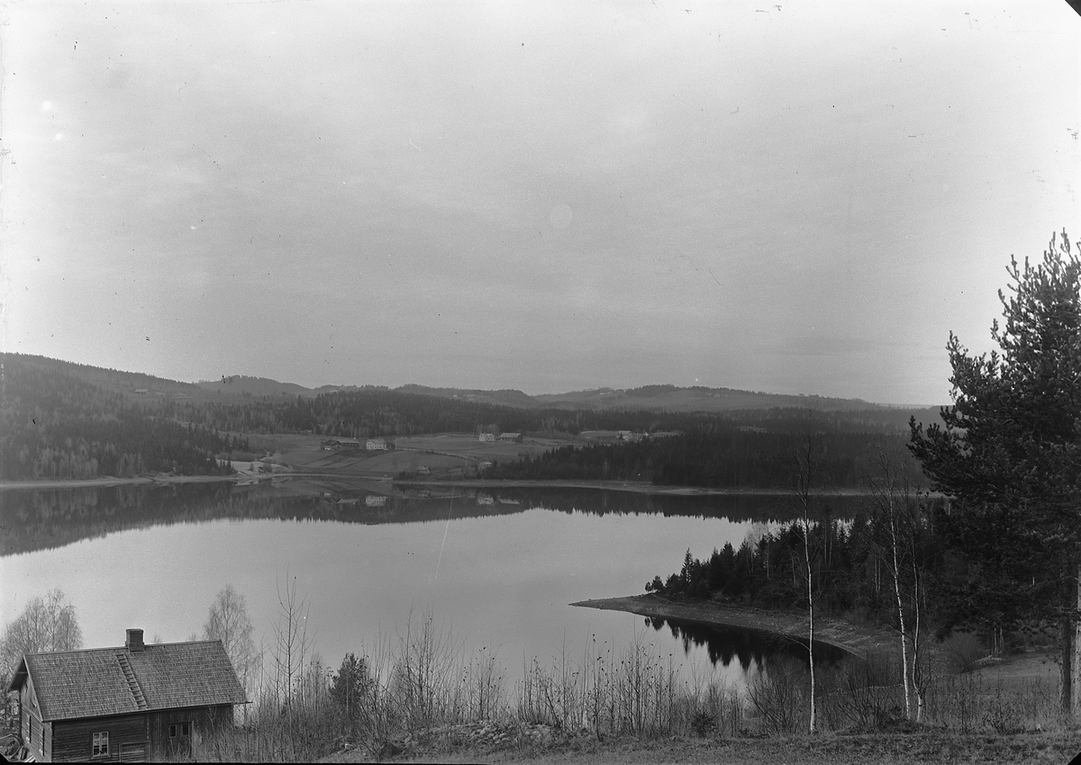 Ole Hansen Løken, BOTSENDEN, MJØSA, VELDRE, LANDSKAP.
