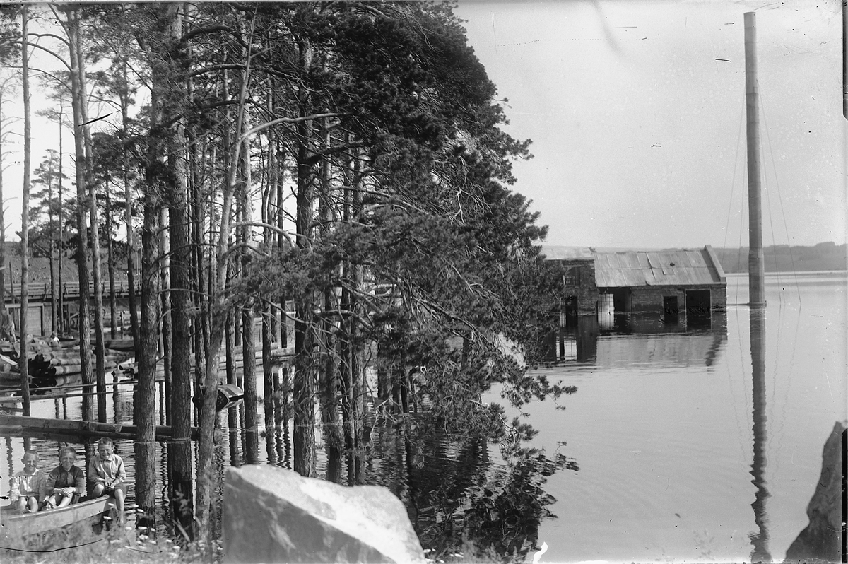 Oscar Løberg, ÅKERSVIKA, Hamar, FLOM 1927.