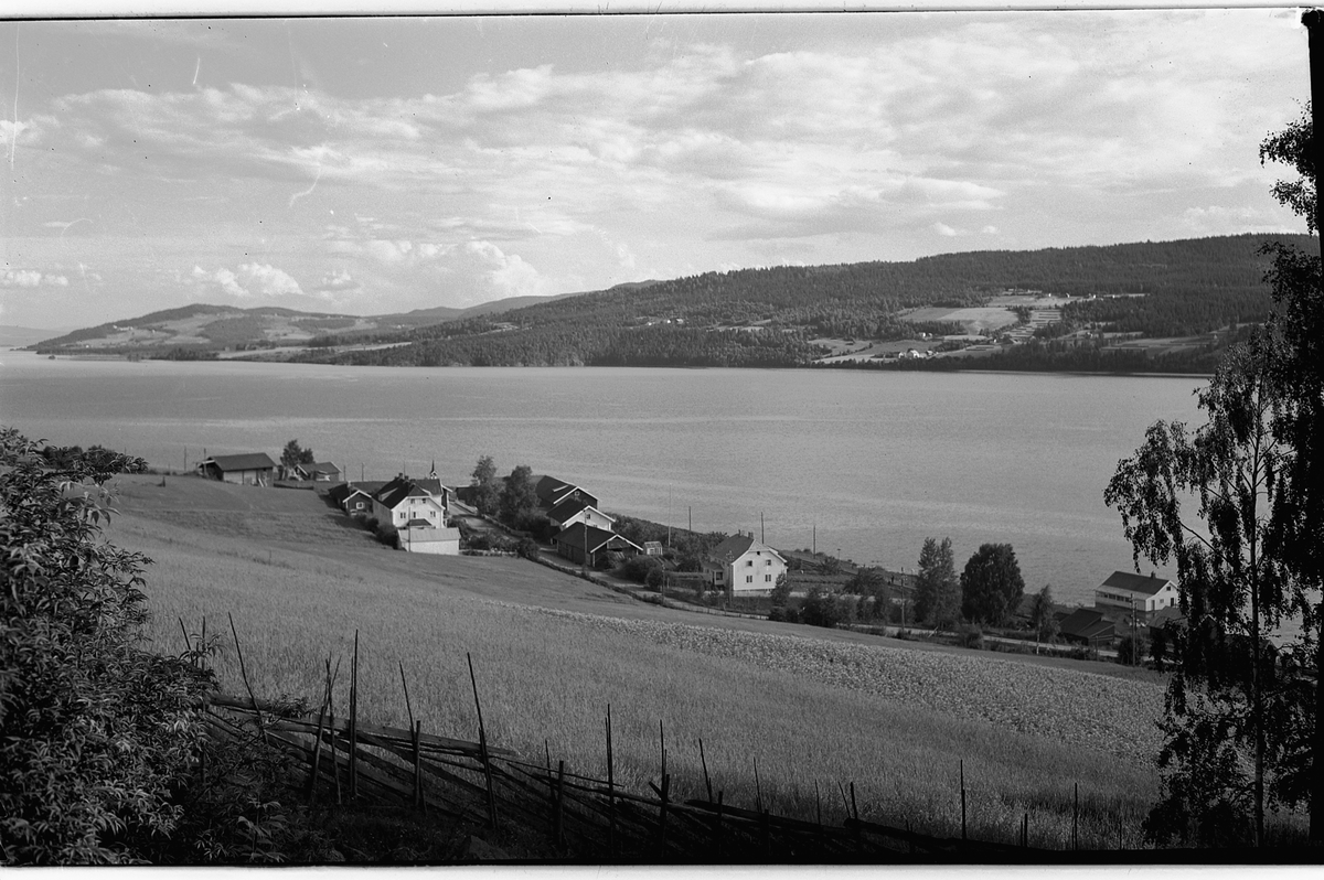Håkon Prestkværn, FRENG GARDER, FRENG NEDRE, SKYSSTASJON, BRØTTUM, Ringsaker, MJØSLANDSKAP.