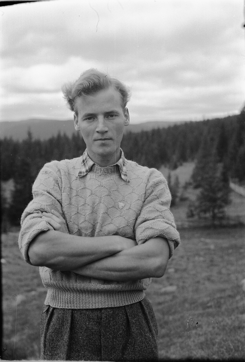 Håkon Prestkværn, Ukjent mann.