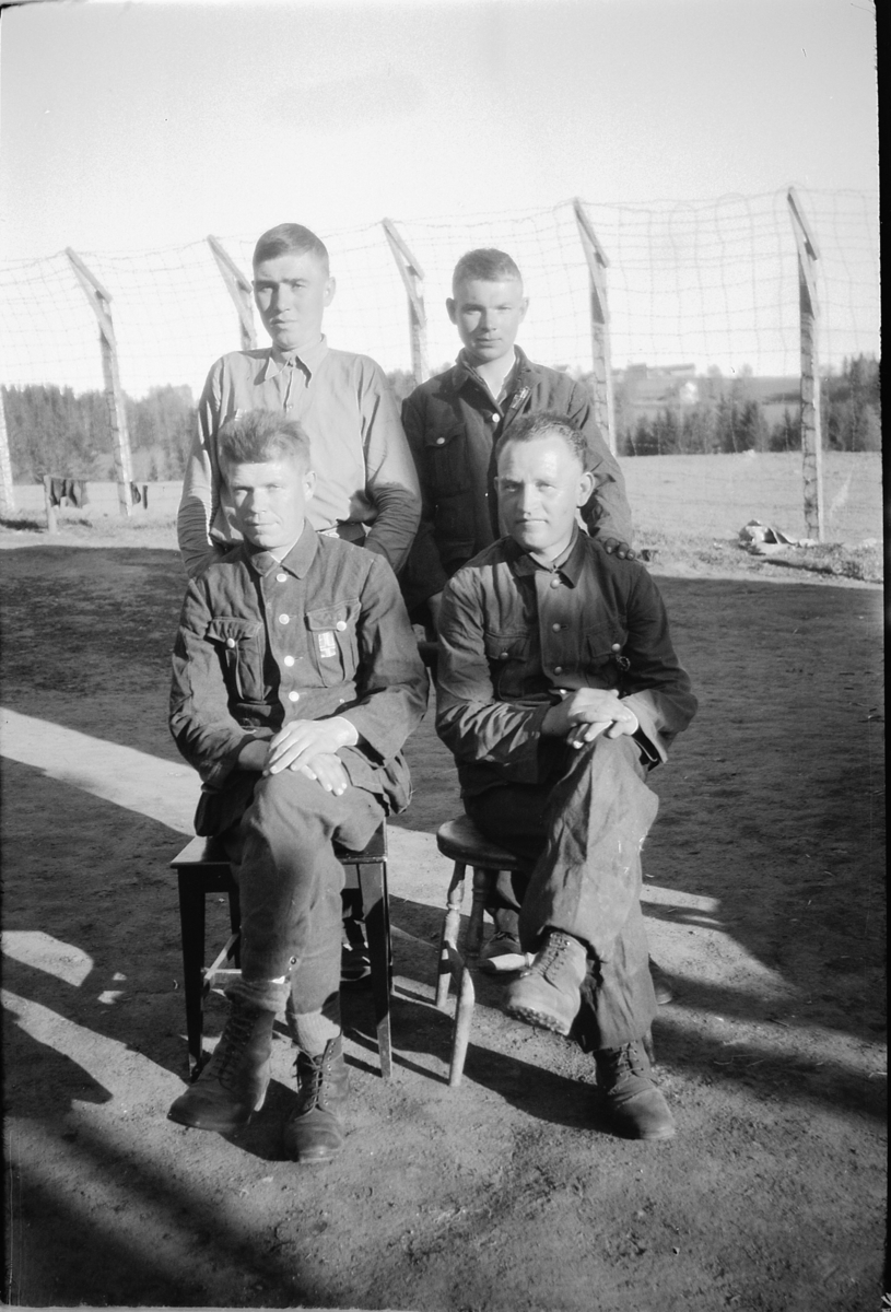 Håkon Prestkværn, RUSSISKE KRIGSFANGER, RINGSAKER UNGDOMSLOKALE, 1944-1945.