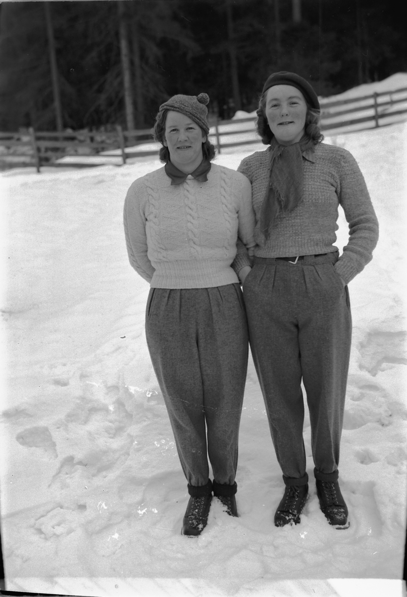 Håkon Prestkværn, GERDA OG BORGHILD LØKKESVEEN.