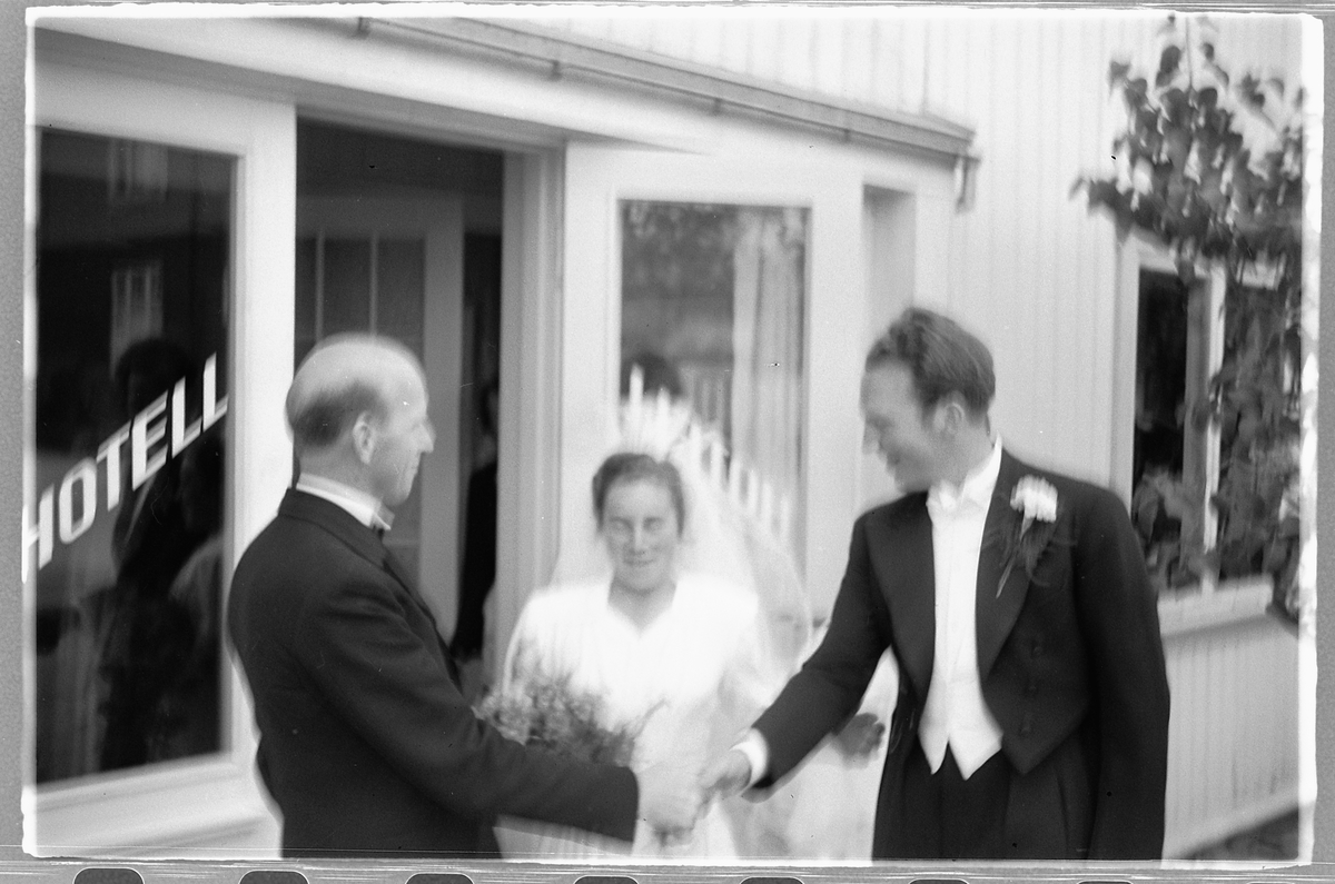 Håkon Prestkværn, BRUMUNDDAL HOTELL, BRYLLUP.