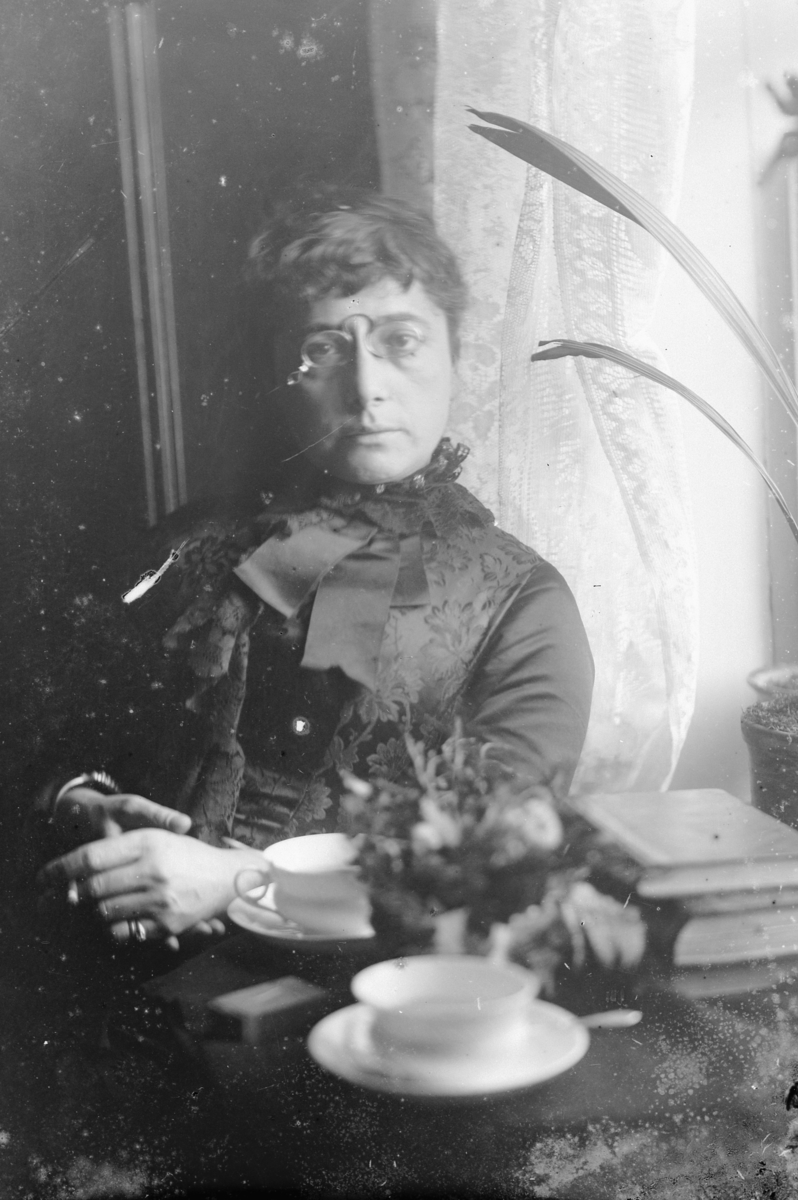 Hans Emil Erichsen, Portrett av Vincentia Sofie Emma Guidotti Skramstad (1852 - 1944).