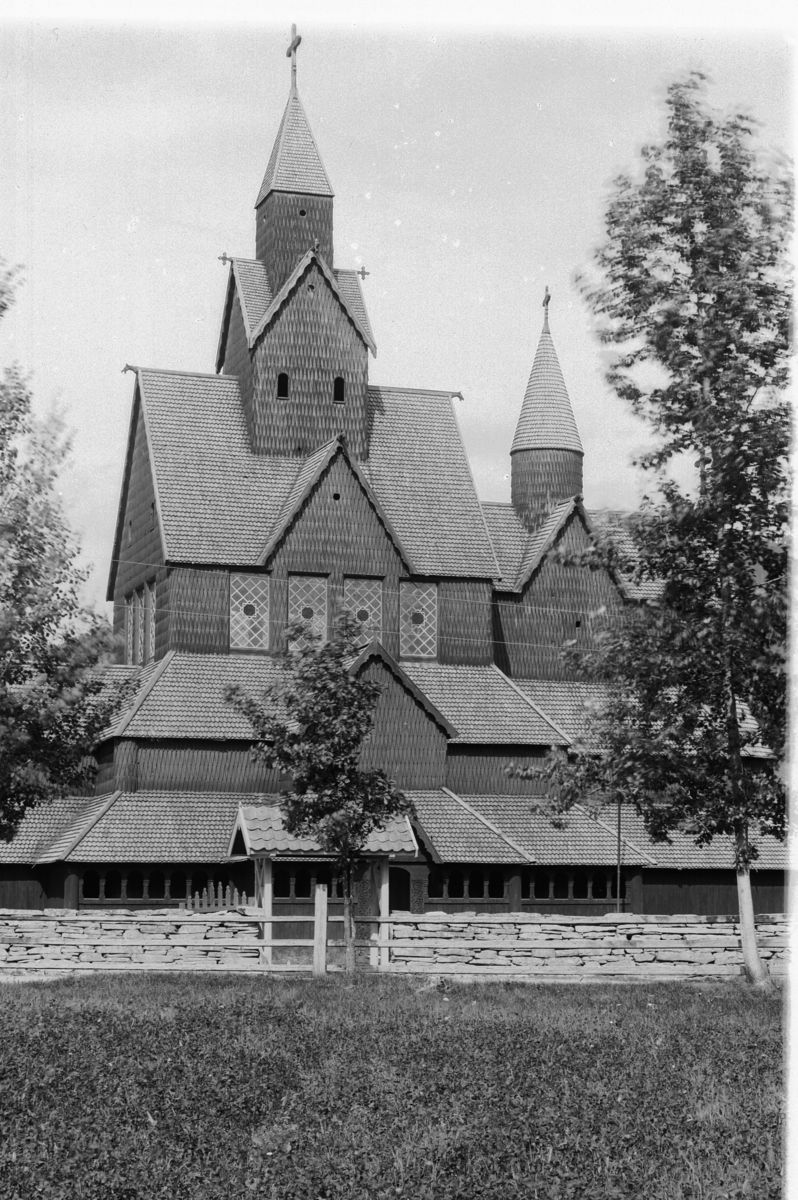 Hans Emil Erichsen, Heddal stavkirke, Notodden kommune, Telemark.
