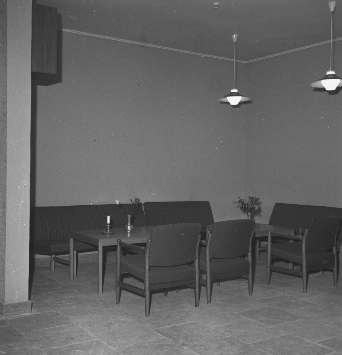 Per Magne Grue, Os, Hummelfjell hotell, Interiør, Bord, Stoler, Lamper