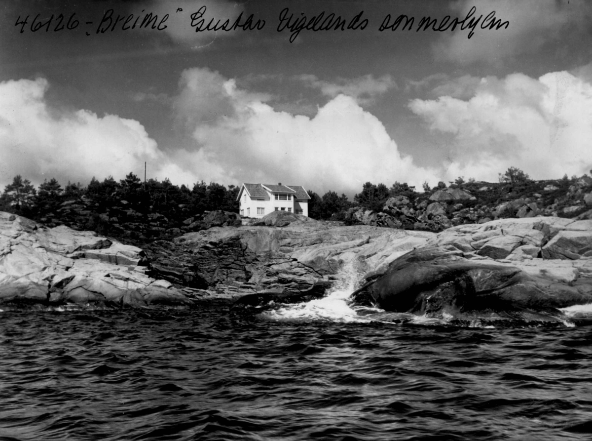 Anders Beer Wilse, Wilse original, Gustav Vigelands hjem, Breime.