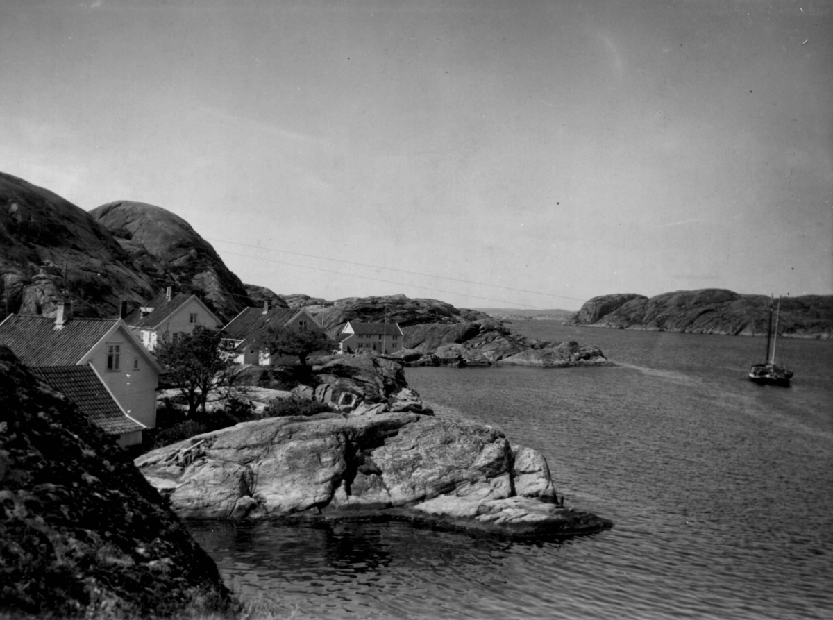 Anders Beer Wilse, Wilse original, Bebyggelse, samferdsel, båt.