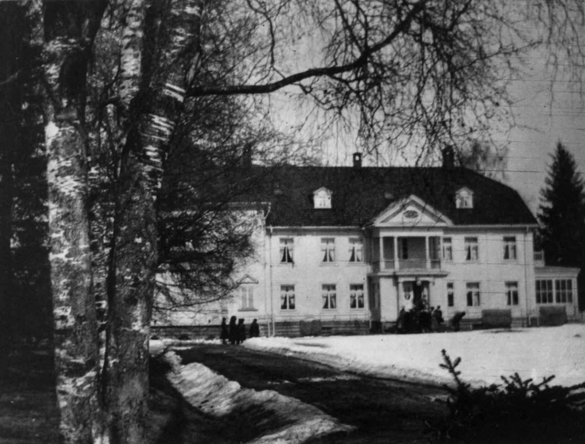 Fredrik Emil Faye, Eidsvold Verk, Eidsvol, Akershus 1875-1900. Hovedbygning. Fra serie fotografert av kammerherre Fredrik Emil Faye (1844-1903), Dal gård, Ullensaker.