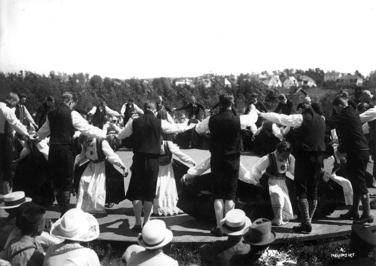 Hermann Christian Neupert, Nordisk folkedansstevne på Norsk Folkemuseum i 1925.