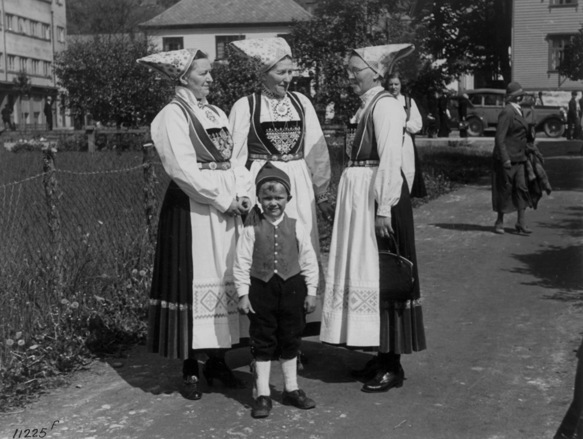 Anders Beer Wilse, Drakt, Kvinnedrakter, Grupper